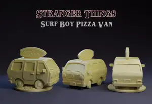 Surf Boy Pizza Van : Stranger Things : Crash Derby Car