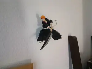 Kurosaki Ichigo - Soul Entered Figurine - Floating Wall mount