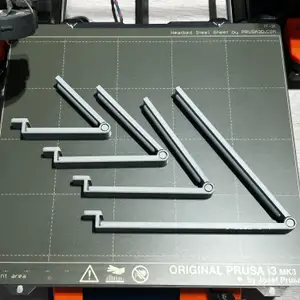 Bag clips of several lengths (70, 90, 100 and 150 cm)