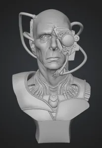 Star Trek Borg Drone bust