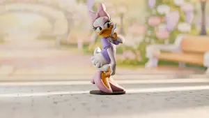 DuckTales Cute Daisy Duck Character Figurine