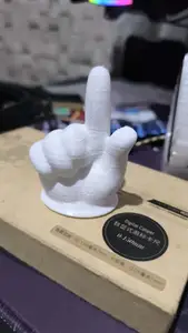 Demonstrative Pointing Finger with 8mm hole for rods