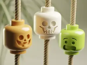 Brick Head Beads