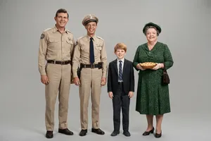 The Andy Griffith Show - Andy, Barny, Opie & Aunt Bee - 1960