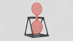 Airsoft/Nerf Auto-Resetting Target (Remix)