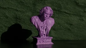 Joker Heath Ledger (Scanned) Bust - Dark Knight Figures