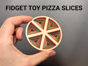 Fidget Toy Pizza Slices