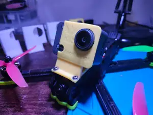 Akaso V50x FPV camera mount 25 degrees Naygul eco xl 5