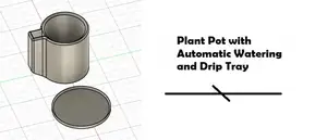 Automatic Watering Planter (No Supports!)