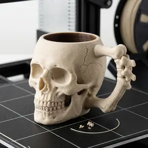 Bonehandle Skull Mug