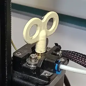 Wind Key Extruder rotation visualiser for Ender 3