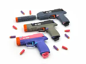 Znc Aus - Functional Powerful Mag-Fed Nerf Pistol - Cosmetic Part Variants - Up To 200FPS