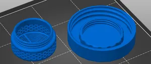 Mason Jar lid with silica gel container