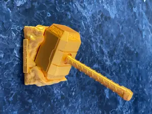 Mjolnir Thor's Hammer Bic pen holder