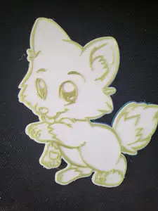 little fox wall decor