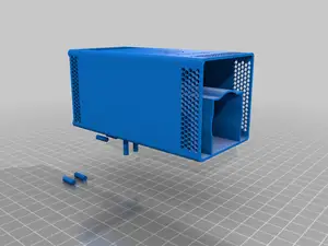 v2: theGleep's remix of the P-Mini Resin Air Cleaner