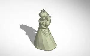 Princess Peach Statue