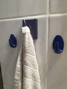 Holder for Towels without a loop to hang on