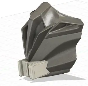 Gopro mount for helmet Airoh Terminator