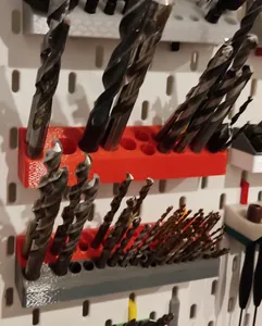 IKEA SKADIS drill bits holder tilted / držák na vrtáky nakloněný