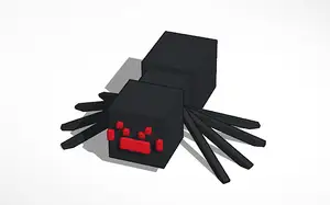 Minecraft Spider Figurine