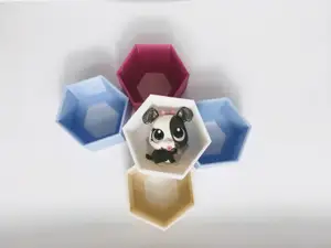 Honeycomb homes for LPS