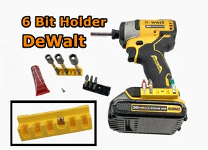 DeWalt bit holder, impact driver and standard drill