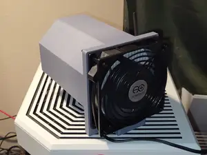 "STOP VOC" 120mm Fan Charcoal Air Filter