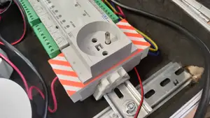 Protective cover for circuit breaker and socket