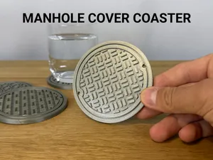 Manhole Cover Coaster