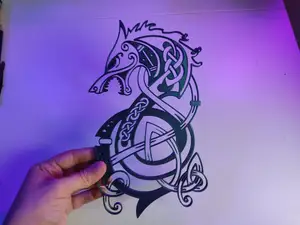 Fenrir 2d wallart