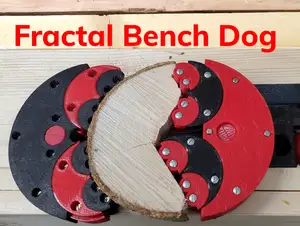 Fractal bench dog - Improved Version fractal vise for your bench