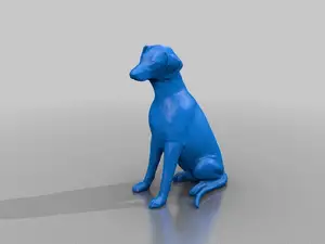 sitting natural doberman