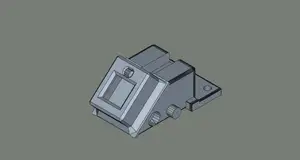 iFlight Nazgul Evoque CRSF and GPS holder for FlyFishRC M10 Mini
