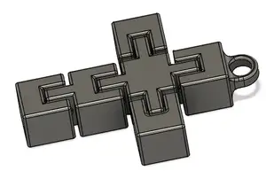 Cross Keychain