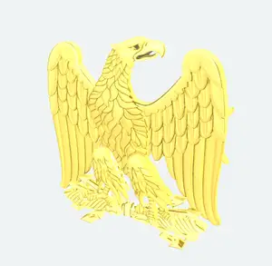 Napoleonic Imperial Eagle Keychain / Pin Ver. 2