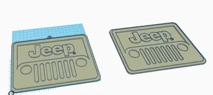 Jeep Logo Badge or Garage sign