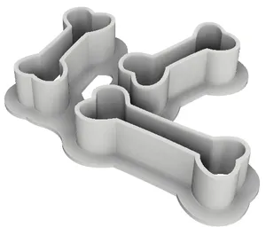 Halloween bones cutter - cookie, fondant, playdough, polymer clay