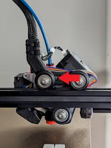 Ender 5 Micro Swiss NG strain relief