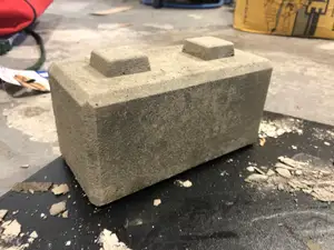 1/10 Scale Lock Block Casting Mold