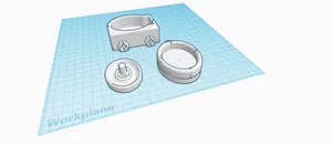 Oral B Honeycomb Wall Charger Base and Brush Holder