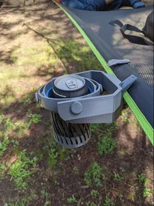 Clamping Camping Gimbaled Drink Holder