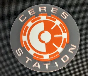 The Expanse - Ceres Station Logo Coaster/Plaque