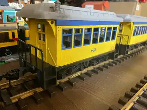 G "Scale" Old-time Passenger Coach