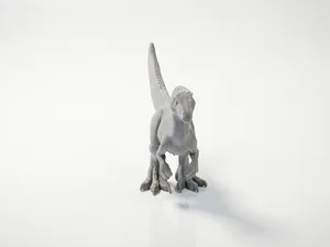 Velociraptor Figurine Dinosaur Animal 3D Printable
