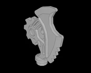 Lego Compatible (15621.dat) Minifig Weapon Techno-Blade