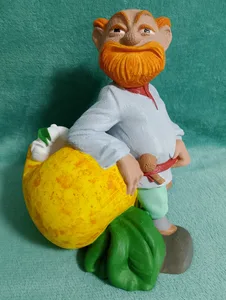 Grandfather with a turnip — garden decoration