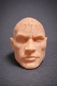 Expandable Rock Head Fidget – Articulated Kinetic Toy