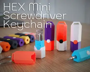 EDC Screwdriver Keychain