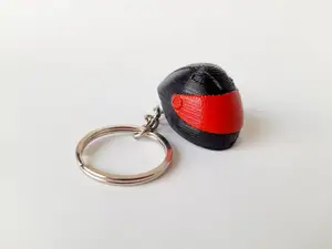 Casco Moto Llavero - Motorcycle Helmet Keychain